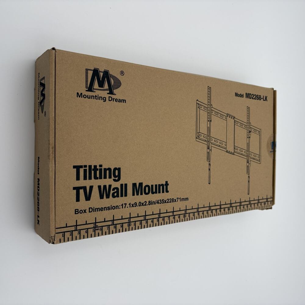 Mounting Dream TV Wall Mount - Universal Tilt TV Mount MD2268-LK